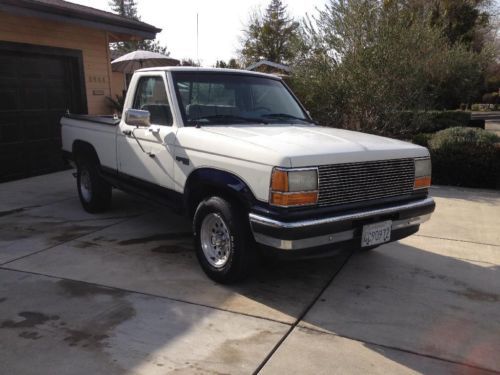 1991 ford ranger smog legal 5.0 v8 swap efi aod trans 8.8 rear end  with a/c!!!