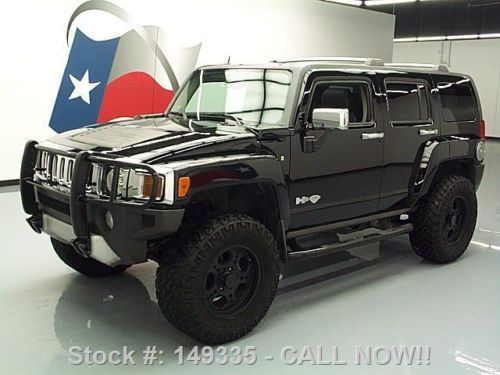 2008 hummer h3 alpha 5.3l 4x4 leather sunroof nav 37k texas direct auto