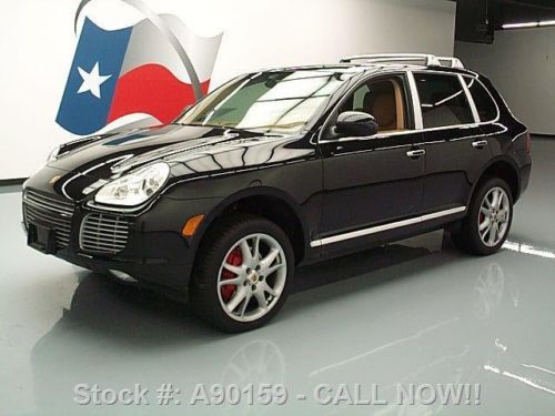 2003 porsche cayenne turbo v8 awd sunroof nav 20&#039;s 63k texas direct auto