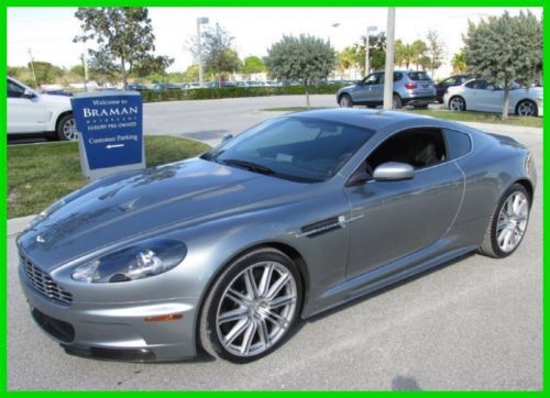 09 silver 6l v12 db-s coupe *navigation *carbon fiber splitters &amp; trim *low mi