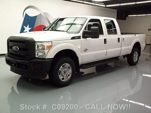 2011 ford f-350 crew diesel 4x4 cd audio bedliner 20k texas direct auto