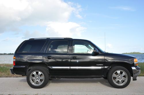 2005 black gmc yukon sle sport utility 4-door 5.3l - 78,400mi. good condition