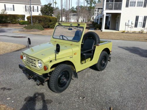 Ultra rare collectors suv 1971 suzuli lj10 very original with top and doors !!!