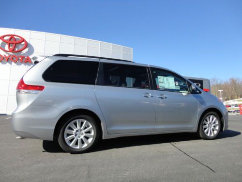 New 2014 Sienna Limited FWD Navigation Dual Sunroof DVD TV Silver Sky Metallic, US $42,500.00, image 2