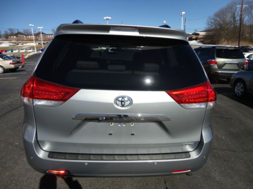 New 2014 Sienna Limited FWD Navigation Dual Sunroof DVD TV Silver Sky Metallic, US $42,500.00, image 4