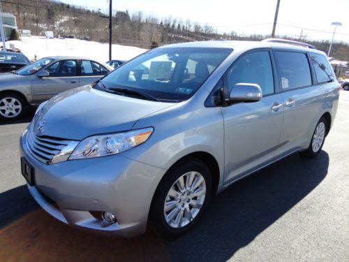 New 2014 Sienna Limited FWD Navigation Dual Sunroof DVD TV Silver Sky Metallic, US $42,500.00, image 7
