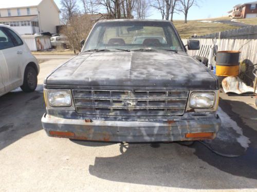 1984 cheverolet s 10 s-10 truck v6 carb running its a antique arizona title