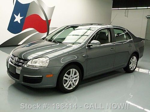 2007 volkswagen jetta wolfsburg auto heated seats 68k texas direct auto