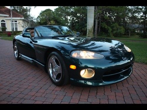 1995 dodge viper rt/10 6 speed low 27k miles all acessories and hard top