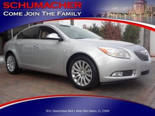 2011 buick regal cxl rl3 leather clean carfax warranty 1 owner