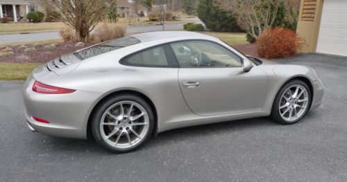 2012.5 porsche 911 carrera coupe - type 991 (not 997) - 7-speed - low miles