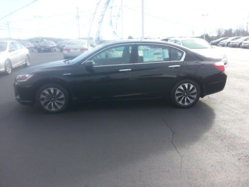 Accord black hybrid alloy wheels sedan auto keyless ac new stability power