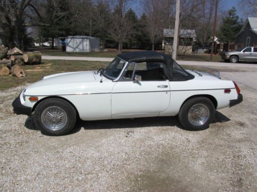 1977 mg mgb mk iv convertible 2-door 1.8l