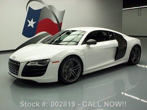 2012 audi r8 5.2 quattro awd v10 6-spd 525 hp nav 5k mi texas direct auto