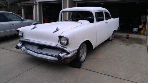 1957 chevy bel air 210 2 door post