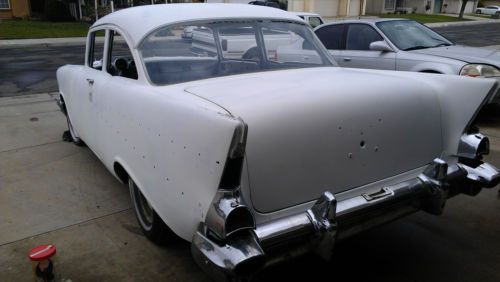 1957 CHEVY BEL AIR 210 2 DOOR POST, image 4