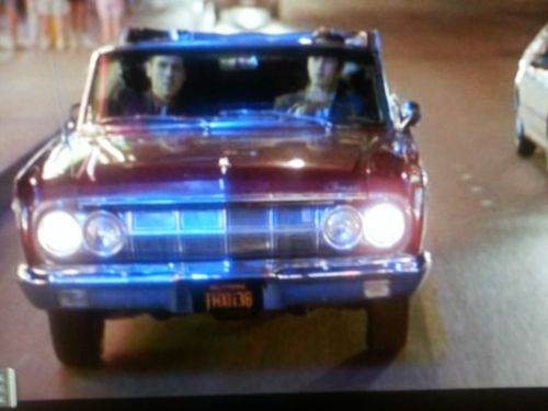 Movie car &#034;swingers&#034; vince vaughn, jon favreau&#039;s 1964 mercury comet convertible