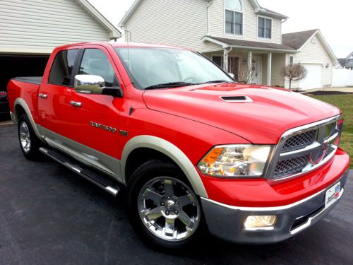 2011 dodge ram 1500 laramie crew cab -low miles tx truck, nav,htd f&amp;r seats,rcam