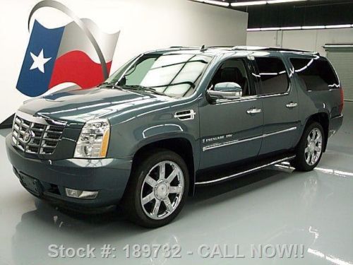 2008 cadillac escalade esv awd sunroof nav dvd 22&#039;s 58k texas direct auto