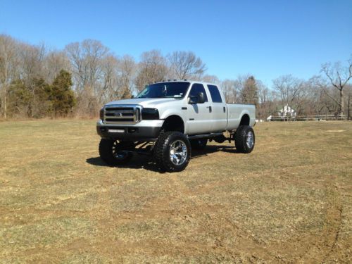 2005 ford f350 super duty lariat lifted monster show truck