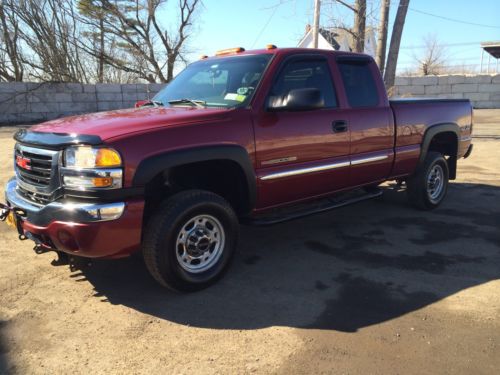 2005 gmc sierra 2500hd 4wd gas