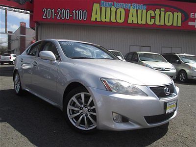 08 lexus is250 carfax certified leather sunroof 6-speed manual trans pre owned