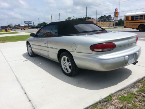 2000 chrysler sebring jxi convertible 2-door 2.5l no resrves look !!!