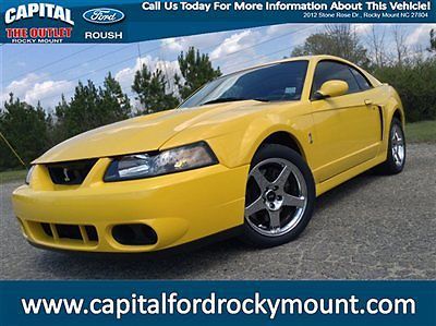 2004 ford mustang svt cobra screaming yellow