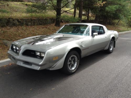 Documented trans am only 84126 miles 4 speed 400 cu in a/c car