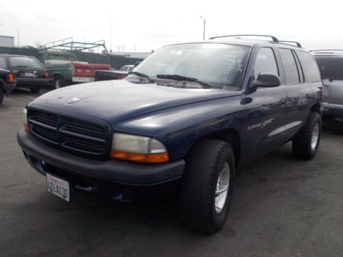 2001 dodge durango, no reserve