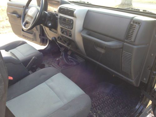 2005 Jeep Wrangler X Sport Utility 2-Door 4.0L, image 12