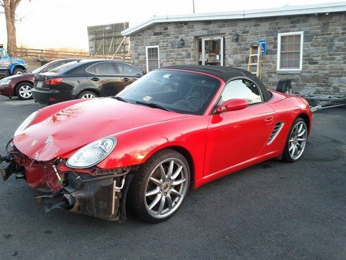 2006 porsche boxster convertible collision damage clean title no reserve