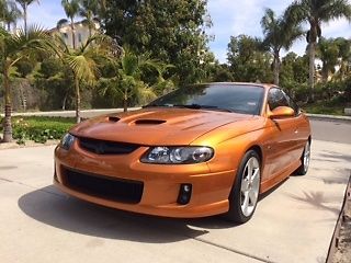 2006 pontiac gto base coupe 2-door 6.0l