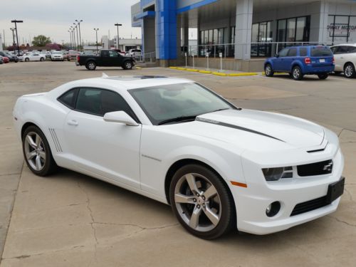 2012 chevy camaro rs/ss 6-speed hurst equipped orange interior only 3,108 miles