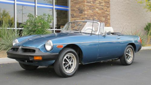 1977 mg mgb roadster