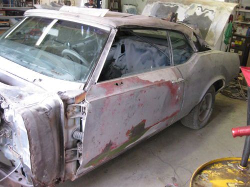 1971 oldsmobile cutlass convertible 4 speed project