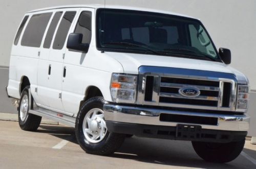 2012 ford e350 xlt 15 passengers van cloth seats $599 ship