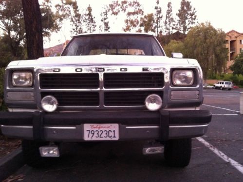 1992 dodge w250 base extended cab pickup 2-door 5.9l