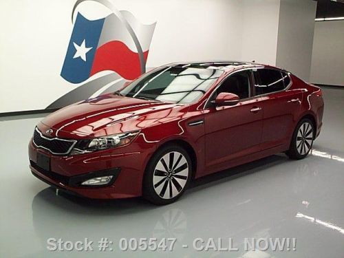 2012 kia optima sx turbo dual sunroof rearview cam 34k texas direct auto