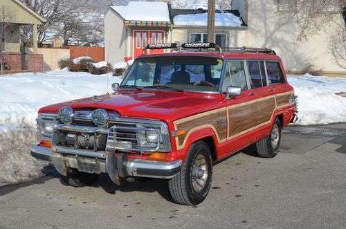 1982 jeep wagoneer limited sport utility 4-door 4.2l