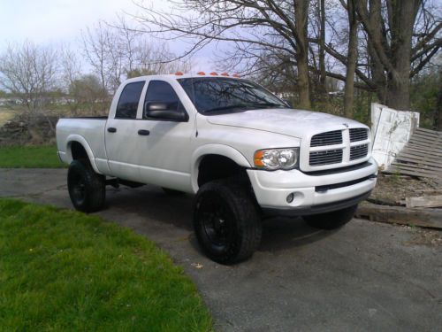 *no reserve* lifted exhaust intake laramie gps pro comp blacked out cummins 5.9