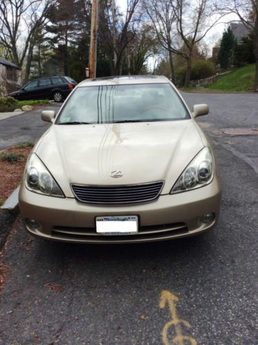 2005 lexus es330 sunroof leather vent seats nav 69k mi