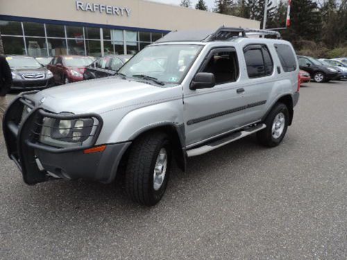 02 xterra se 4wd clean carfax alloy wheels abs 158k miles drives fine no reserve