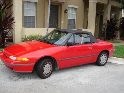 1991 mercury capri convertible