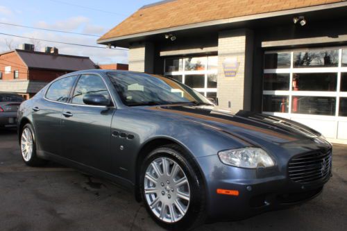 2005 maserati quattroporte sedan 4.2l v8 400 horsepower f1 transmission loaded