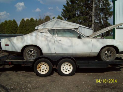 1972 dodge charger 2dht  318 v8 auto a/c barn find