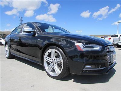 13 audi s4 premium plus quattro black automatic sun roof