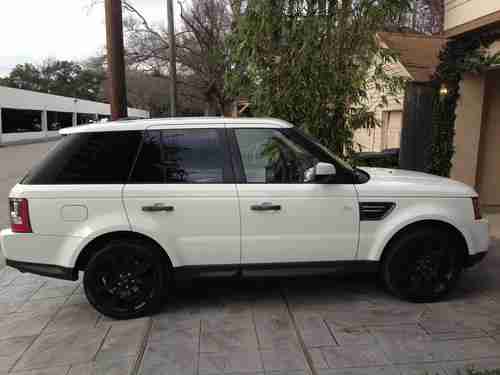 2011 LAND ROVER RANGE ROVER HSE - EXCELLENT - WHITE W/ BLACK INTERIOR - WARRANTY, US $48,950.00, image 3