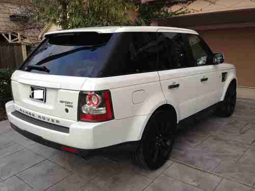 2011 LAND ROVER RANGE ROVER HSE - EXCELLENT - WHITE W/ BLACK INTERIOR - WARRANTY, US $48,950.00, image 4