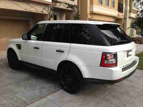 2011 LAND ROVER RANGE ROVER HSE - EXCELLENT - WHITE W/ BLACK INTERIOR - WARRANTY, US $48,950.00, image 7